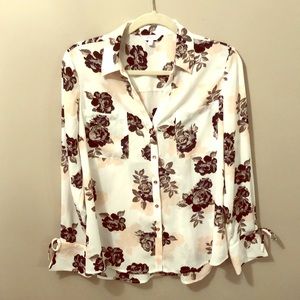Candie’s Floral Blouse
